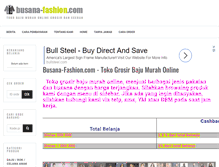 Tablet Screenshot of busana-fashion.com